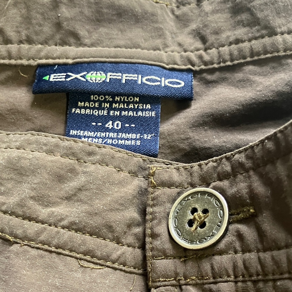 Exofficio Travel Men's Brown Chinos